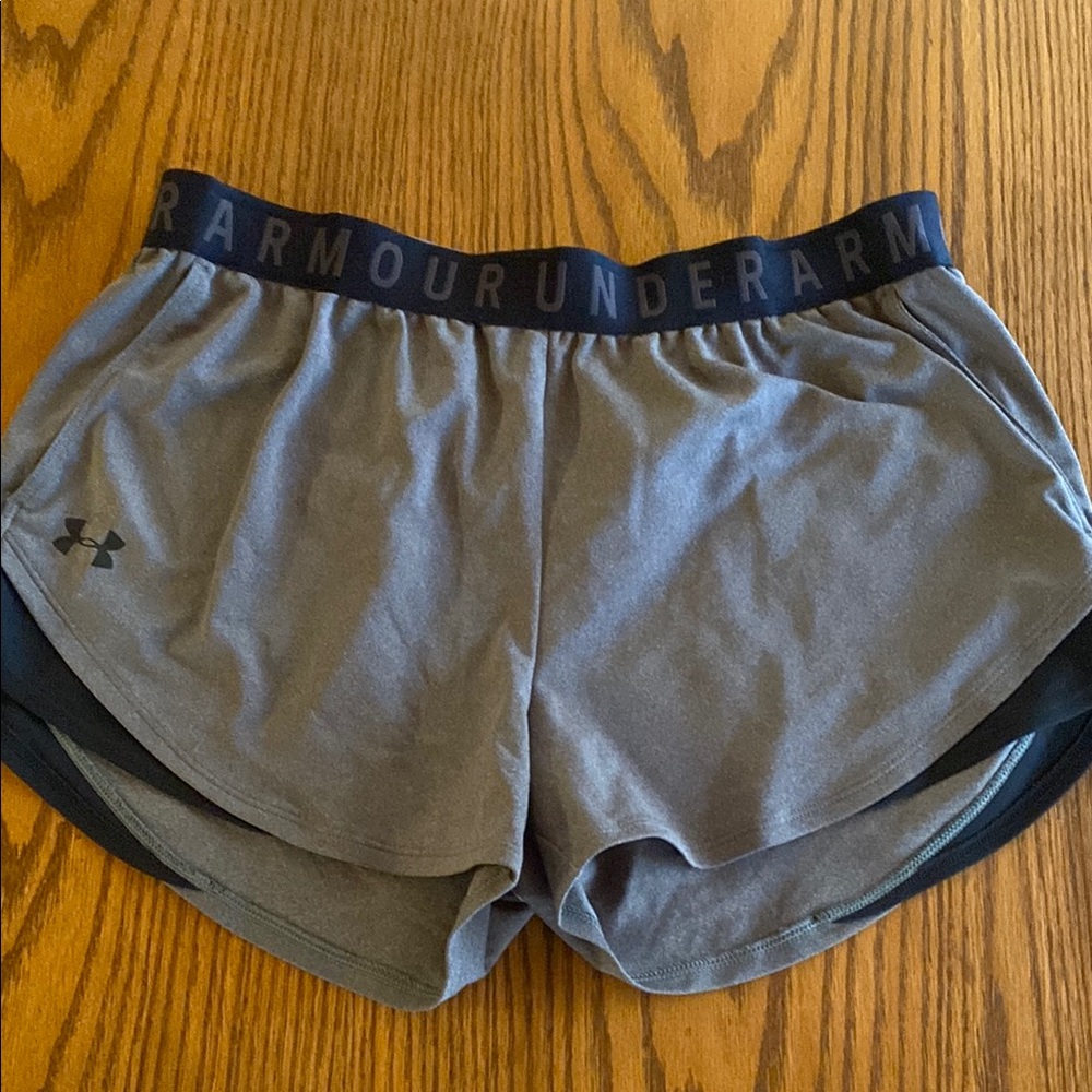 Under Armour Gray Athletic Shorts
